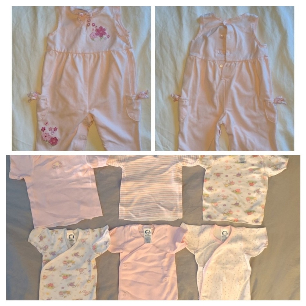 7 Piece Short Sleeve Bundle (Newborn-Small)